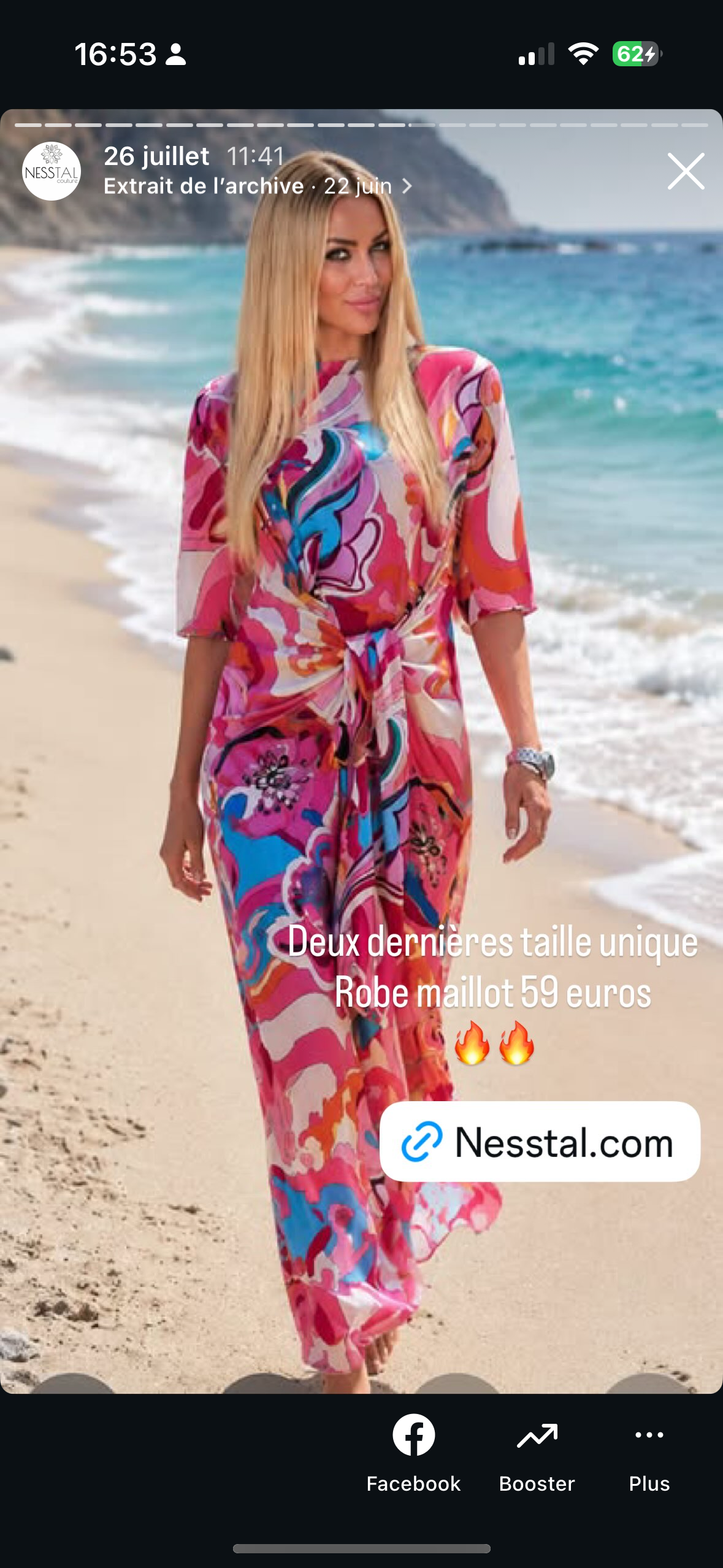 Maillot Tal rose